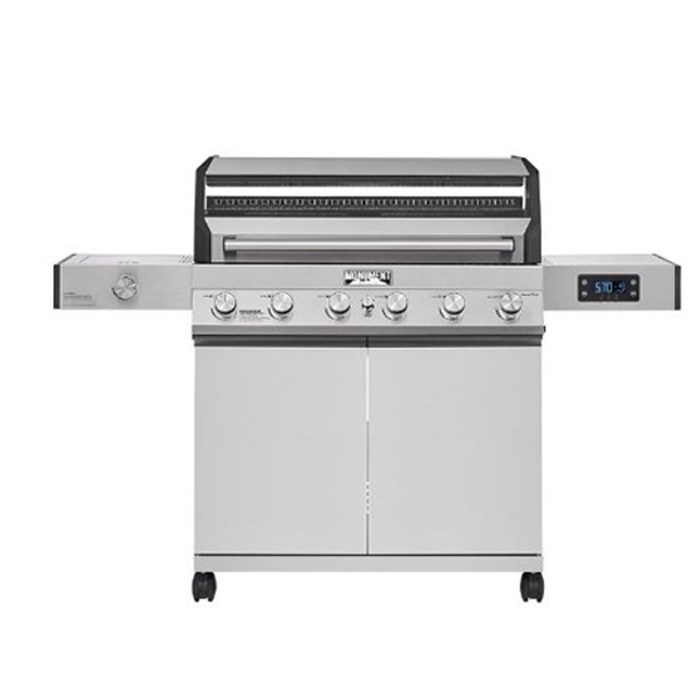 Monument Grills 6-Burner Convertible Natural Gas Smart Grill
