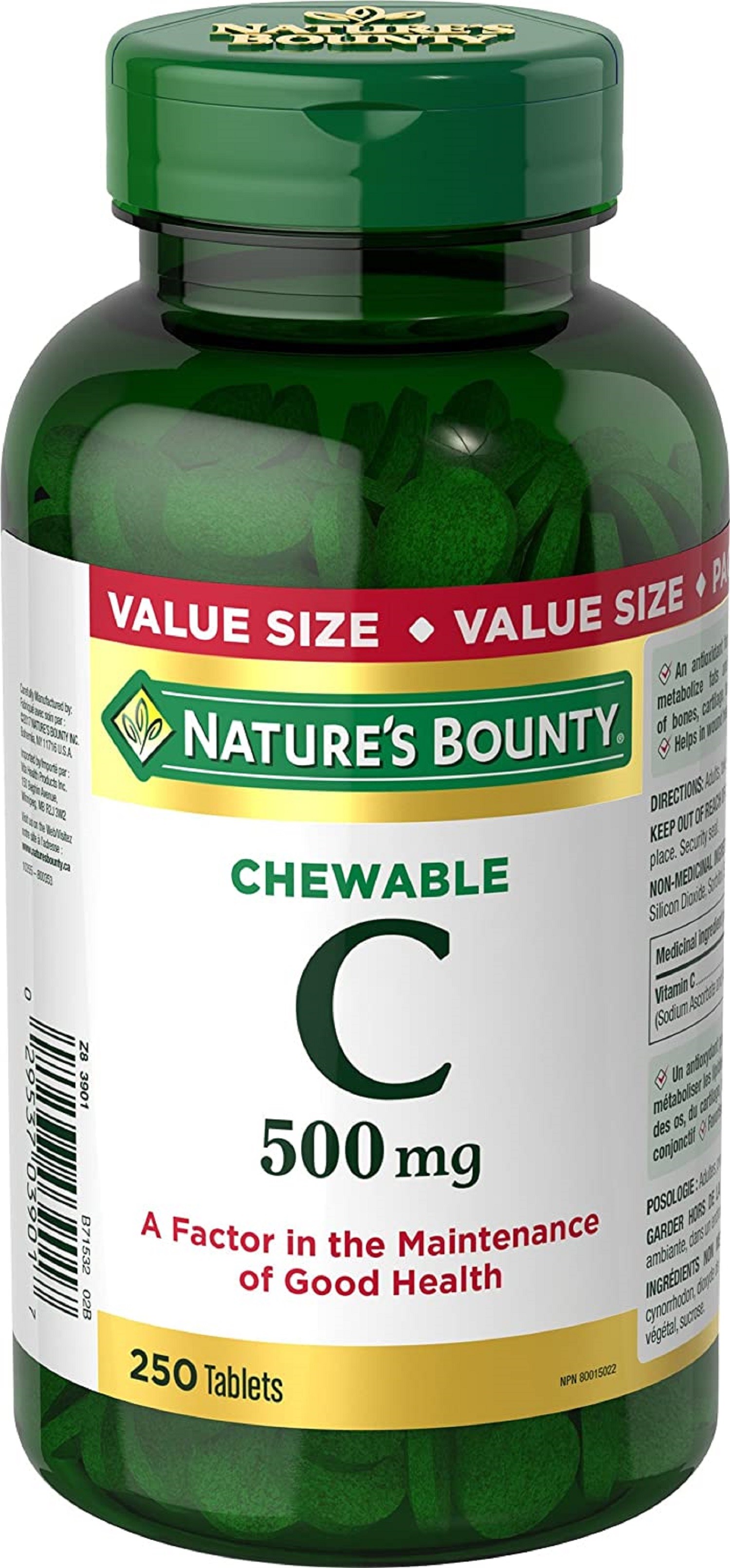 Nature's Bounty Vitamin C - 500 Milligrams