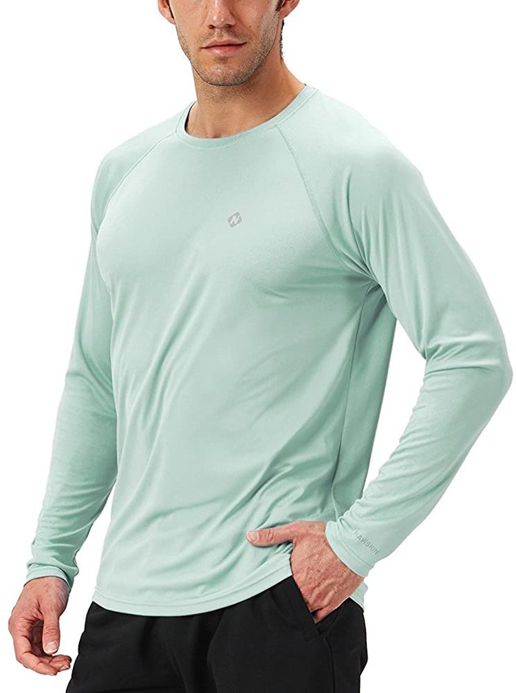 NAVISKIN Men&#039;s Quick Dry UPF 50+ Sun Protection Long Sleeve Shirts
