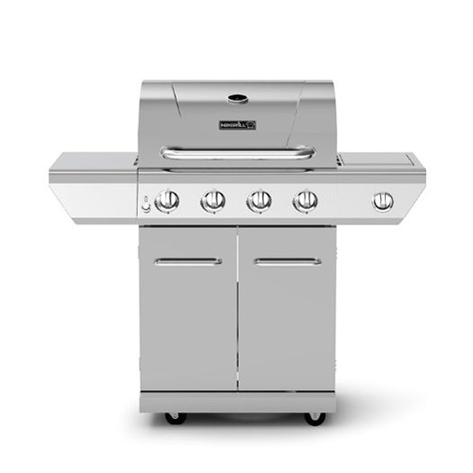 Nexgrill 4-Burner Propane Gas Grill with Side Burner