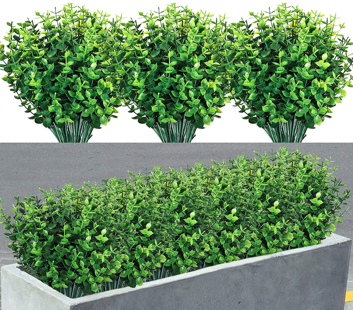 Ouddy Artificial Boxwood Shrubs