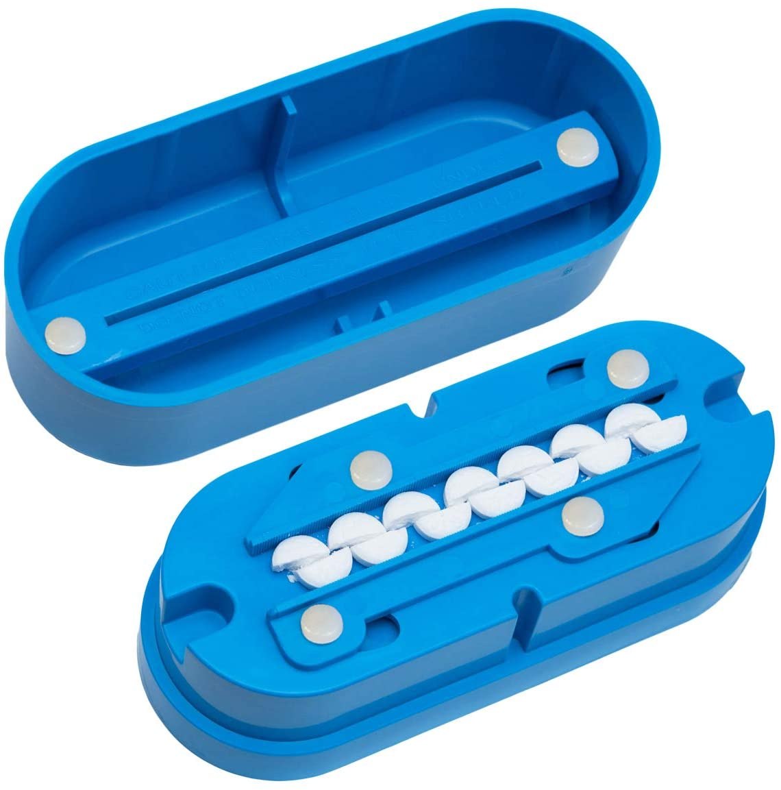 MATHOWAL 2PCS Pill Cutter for Small or Large Pills - The Best