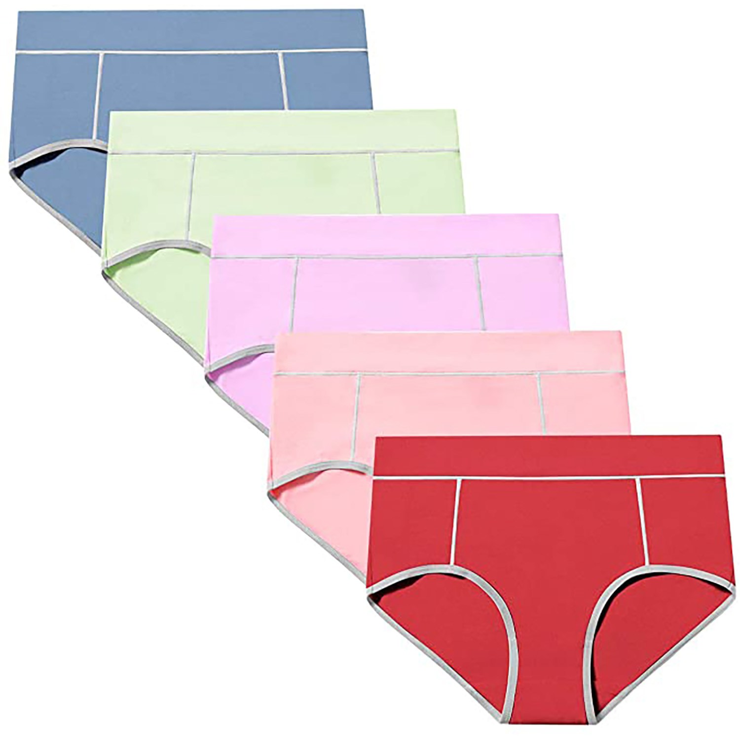 Pokarla Cotton Stretch Briefs, 5-pack