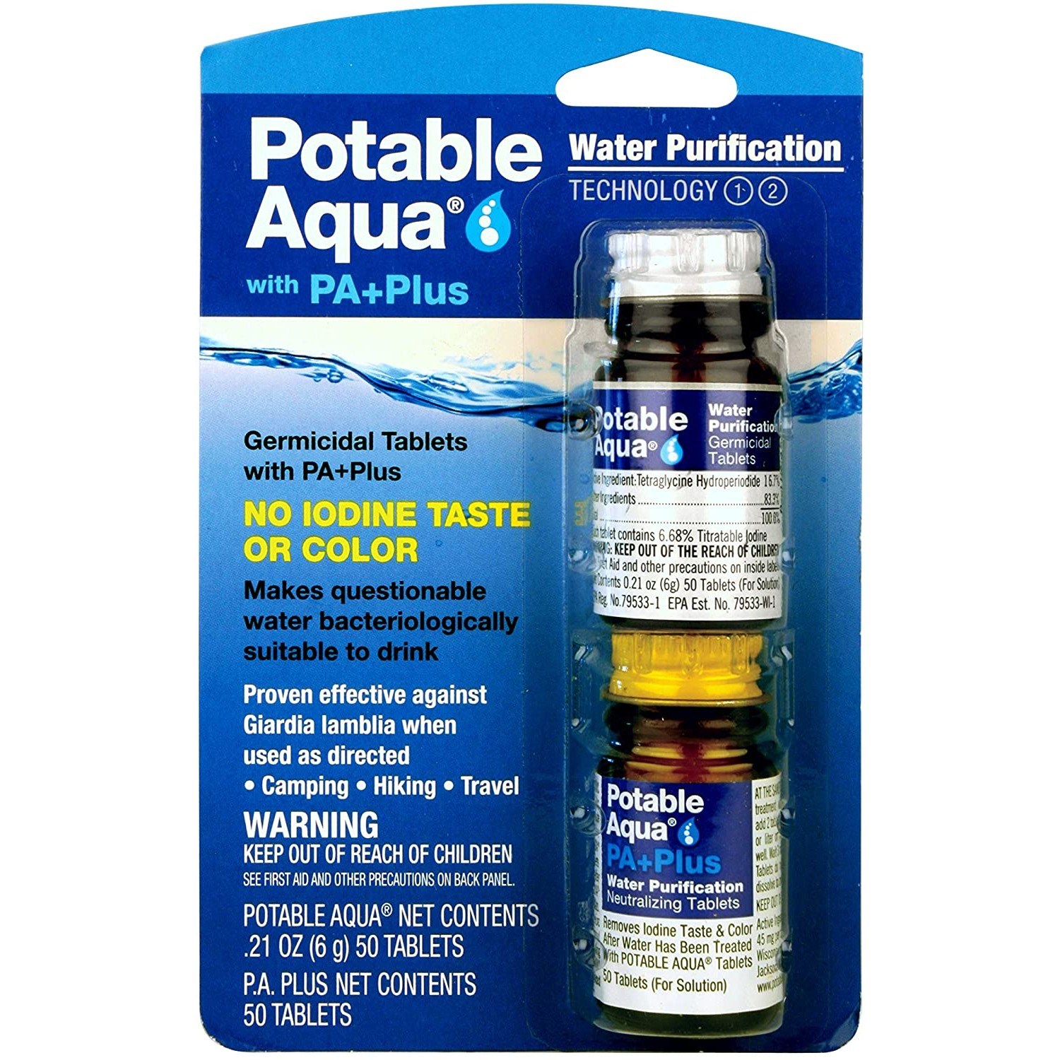 Potable Aqua Purification Tablets