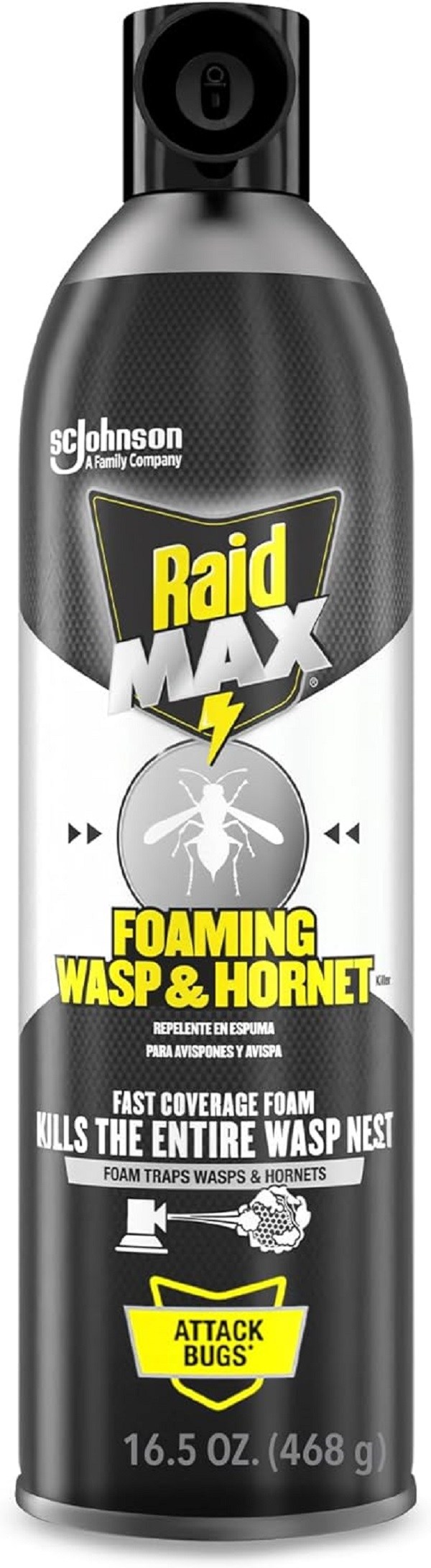 Raid Max Foaming Wasp &amp; Hornet Killer