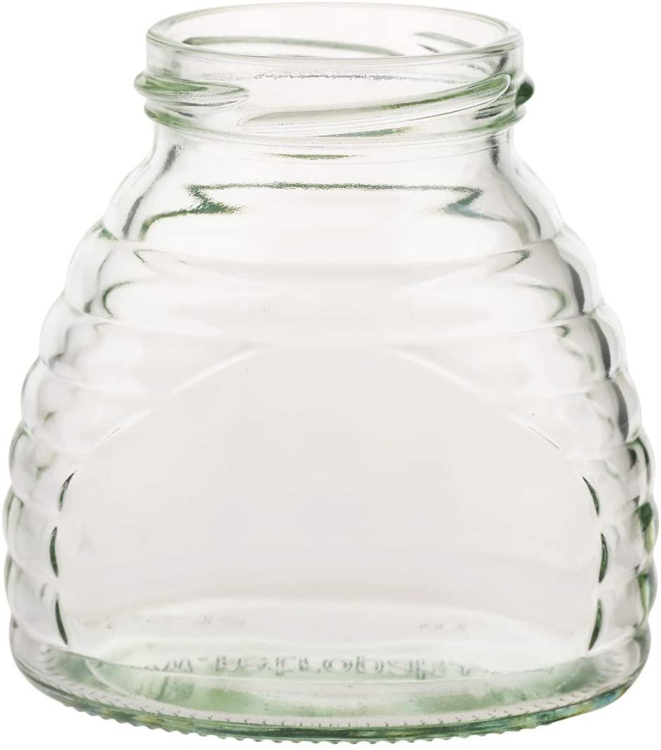 RetroPak Glass Skep Jar for Honey
