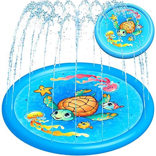 Zen Laboratory 68&quot; Inflatable Splash Pad Sprinkler Pool