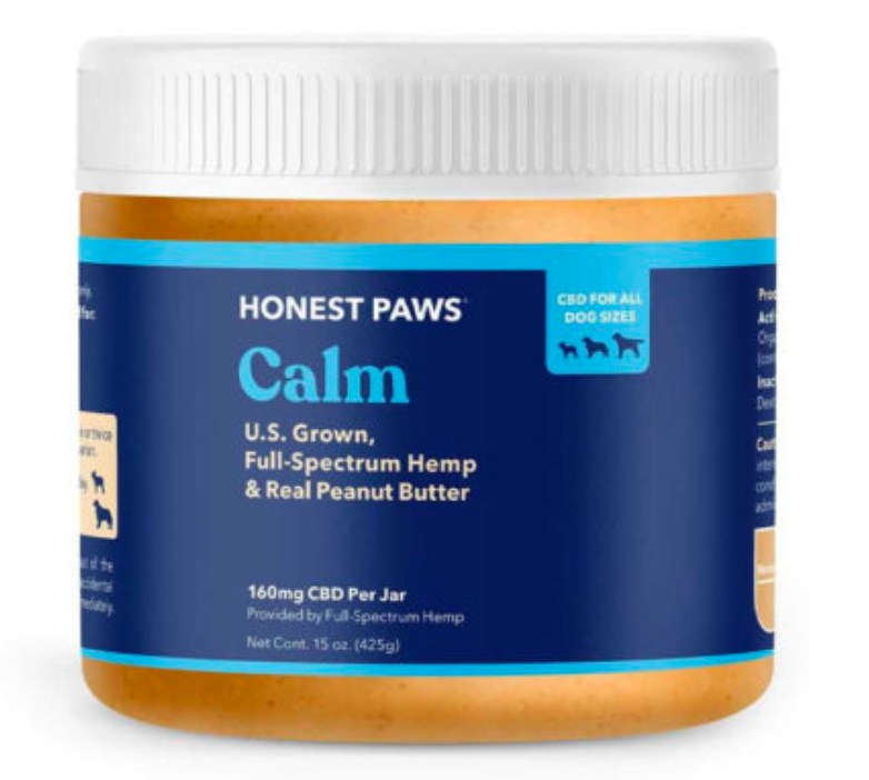Honest Paws CBD-infused Peanut Butter