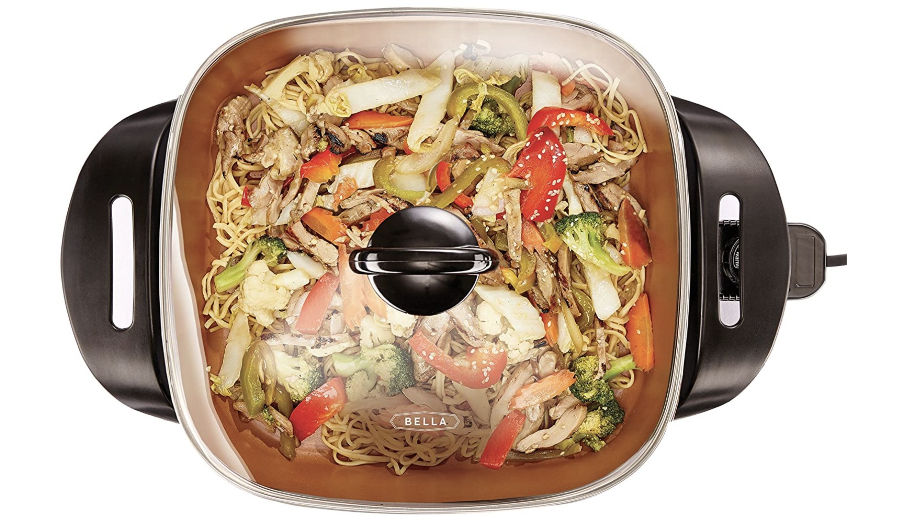 BELLA Electric Ceramic Titanium Skillet