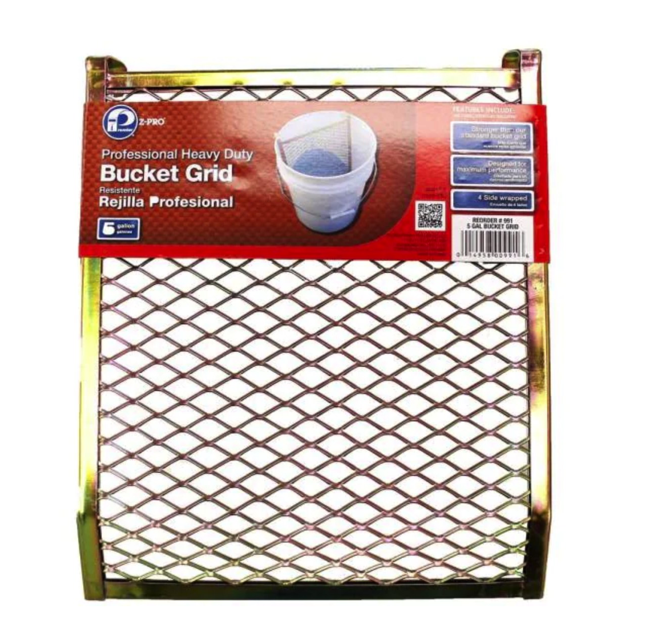 Acme Deluxe 5 Gallon Paint Grid (Pack Of 12) - Metal Roller & Brush Cleaner For Drip-Free Painting