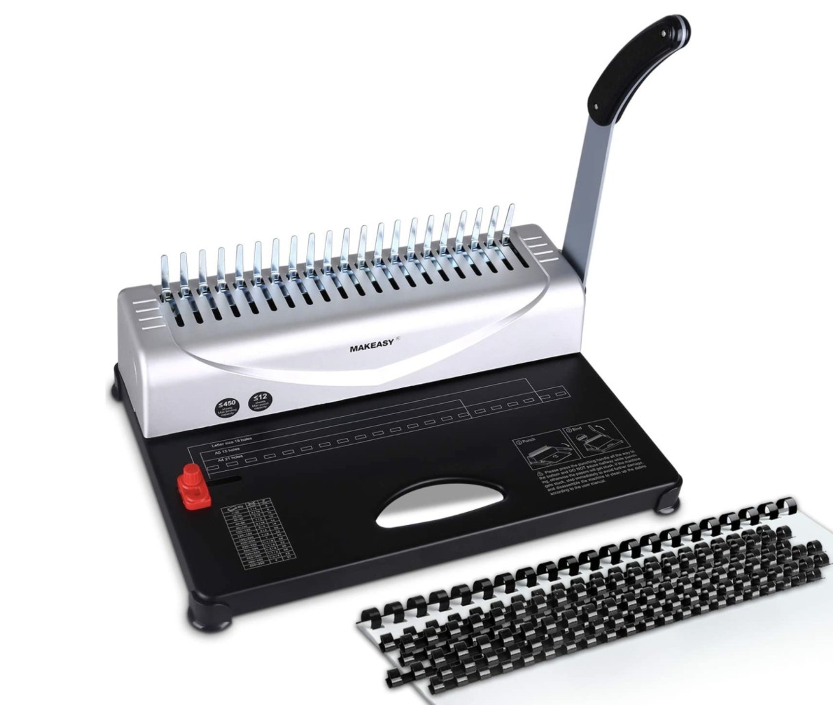 MAKEASY Comb Binding Machine