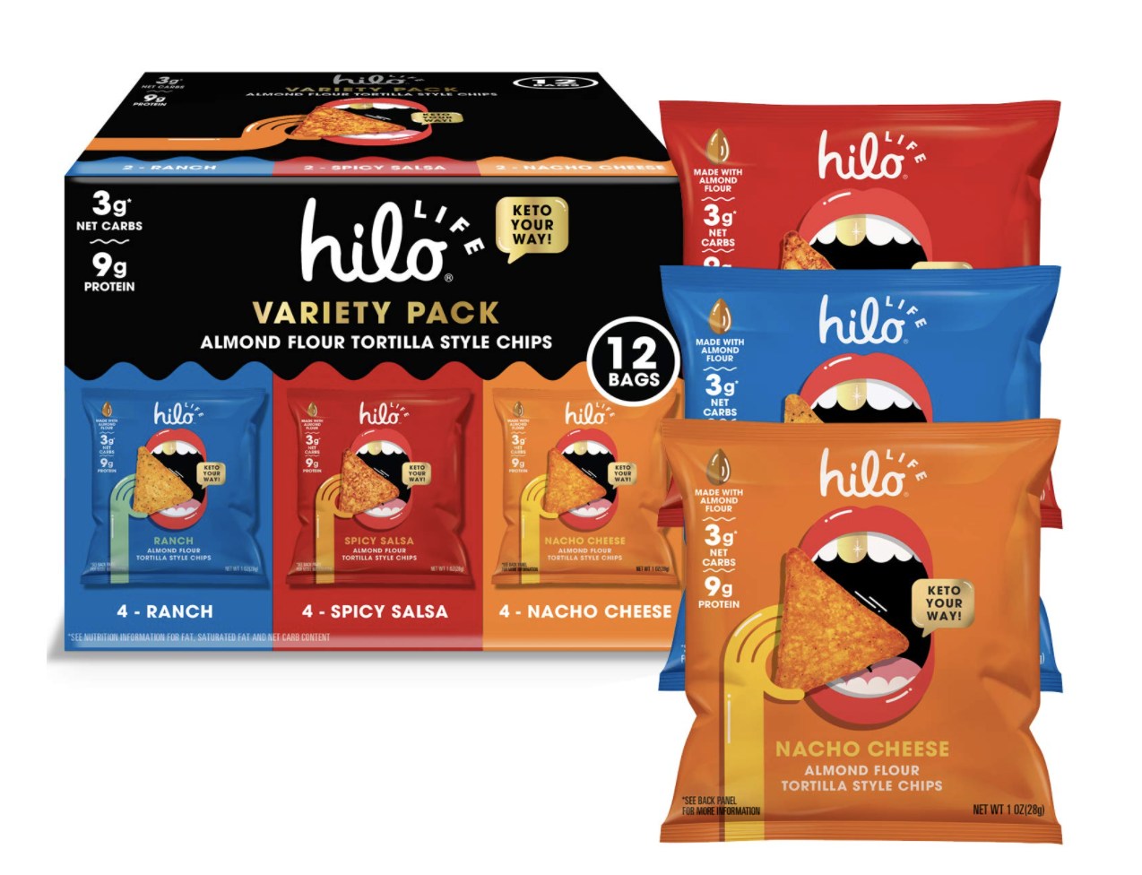 Hilo Life Almond Flour Tortilla Style Chips