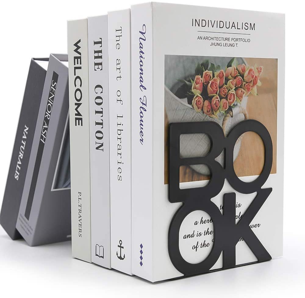 shikaman Decorative Metal Bookends