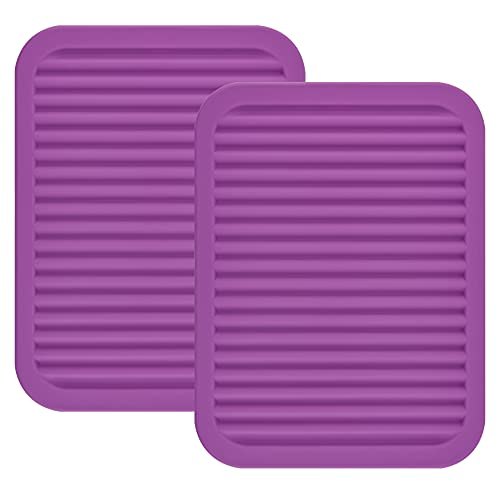 Smithcraft Silicone Trivets for Hot Dishes, Pots and Pans, Hot Pads for  Kitchen, Mixing Color Silicone