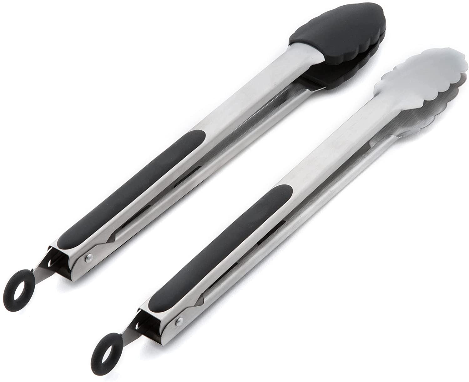 Spring Chef 2-Piece Stainless Steel Tongs