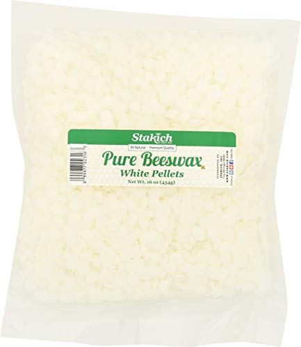 Stakich Pure White Beeswax Pellets