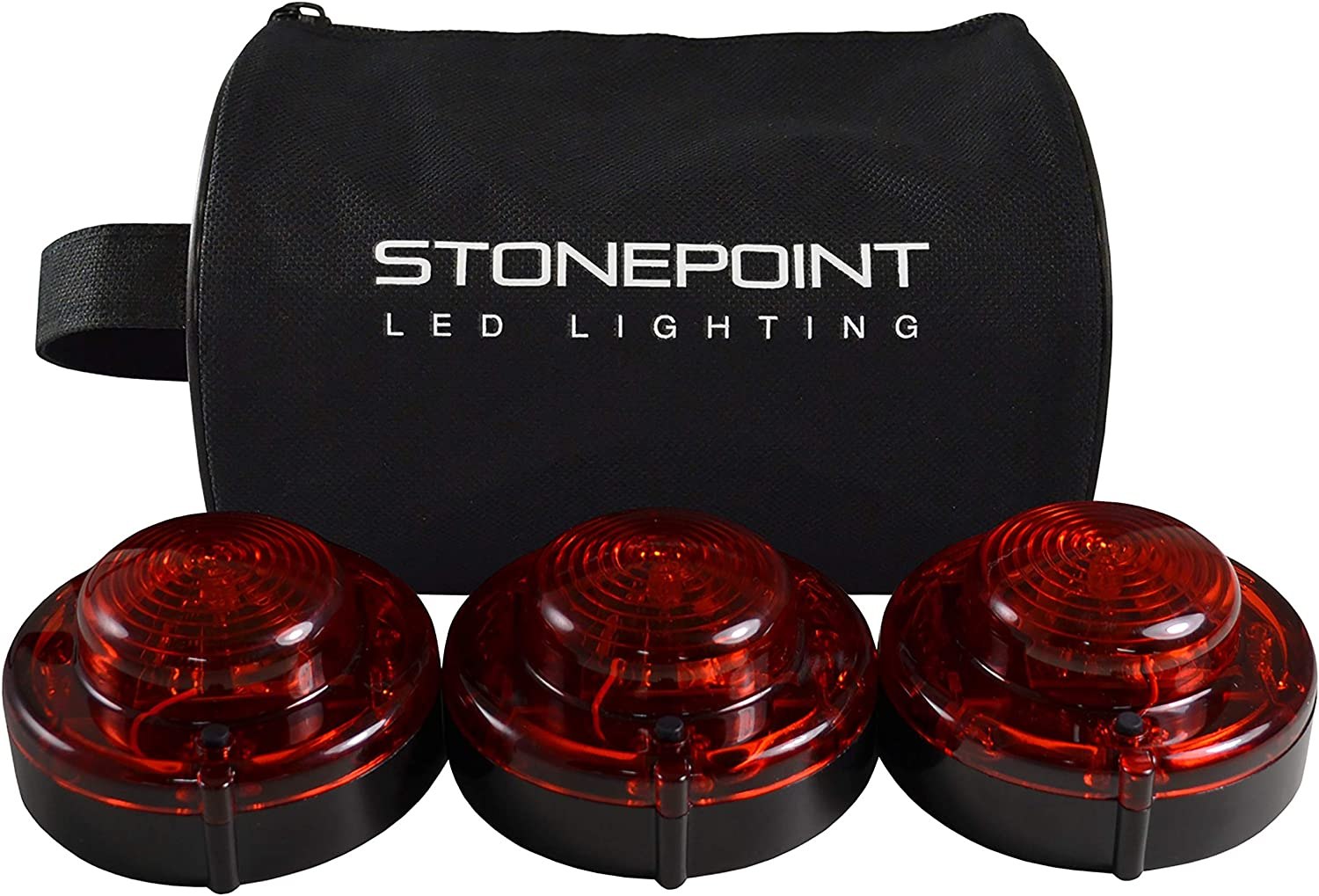 StonePoint LED Lighting Emergency Roadside Beacon LED Lighting Flare Kit