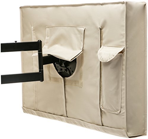Stronghold Accessories Outdoor TV Cover 30" - 32" Beige Weatherproof Universal Protector