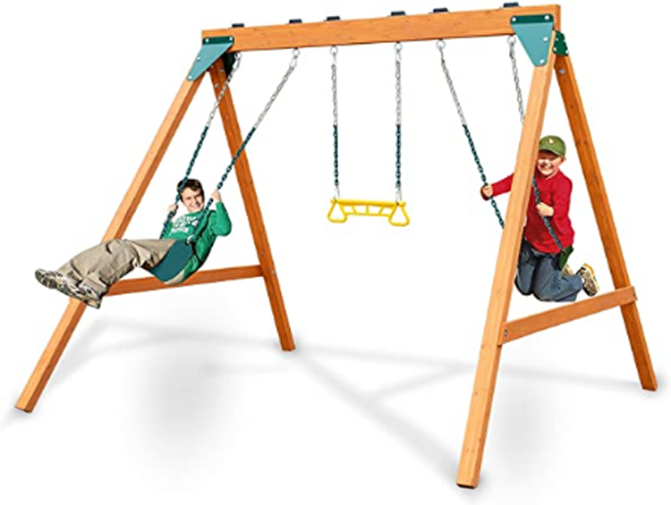 Swing-N-Slide Ranger Wooden Swing Set
