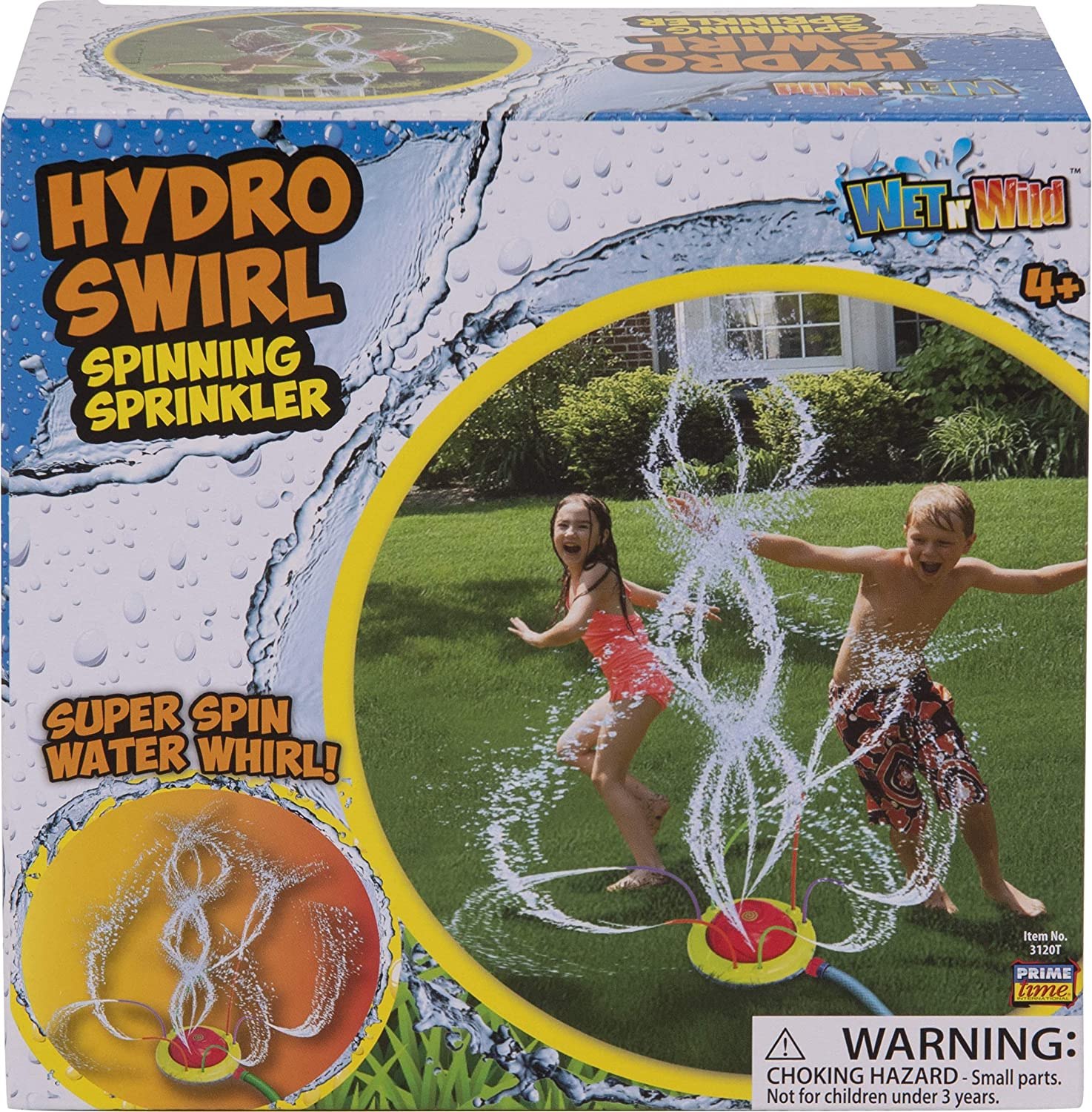 TIDAL STORM Hydro Swirl Spinning Sprinkler
