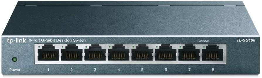 TP-LINK 8-Port Gigabit Unmanaged Ethernet Network Switch, Ethernet Splitter