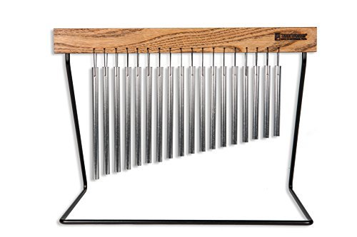 TreeWorks Chimes Medium Table Top Bar Chime with Metal Stand