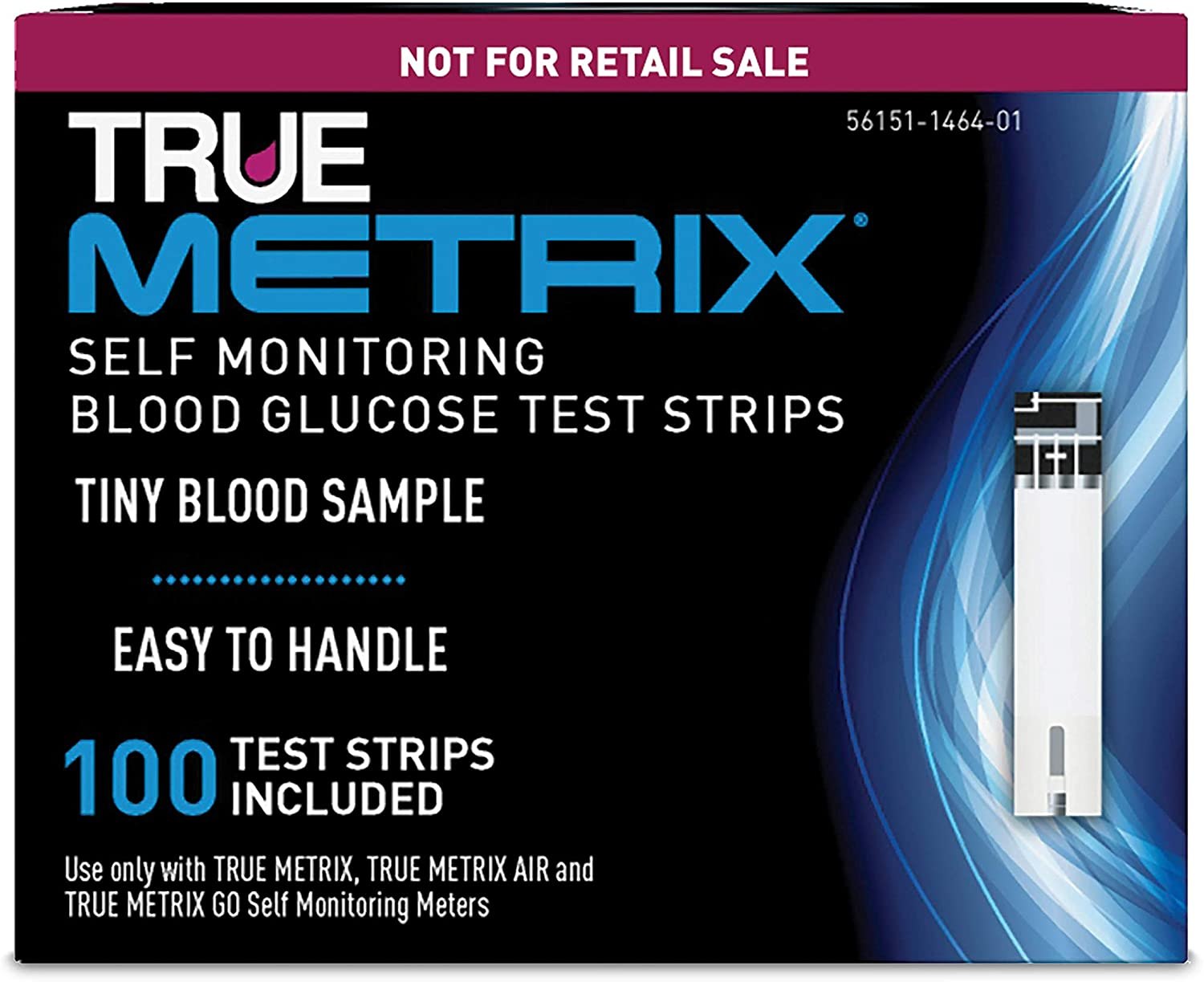 True Metrix Blood Glucose Test Strips