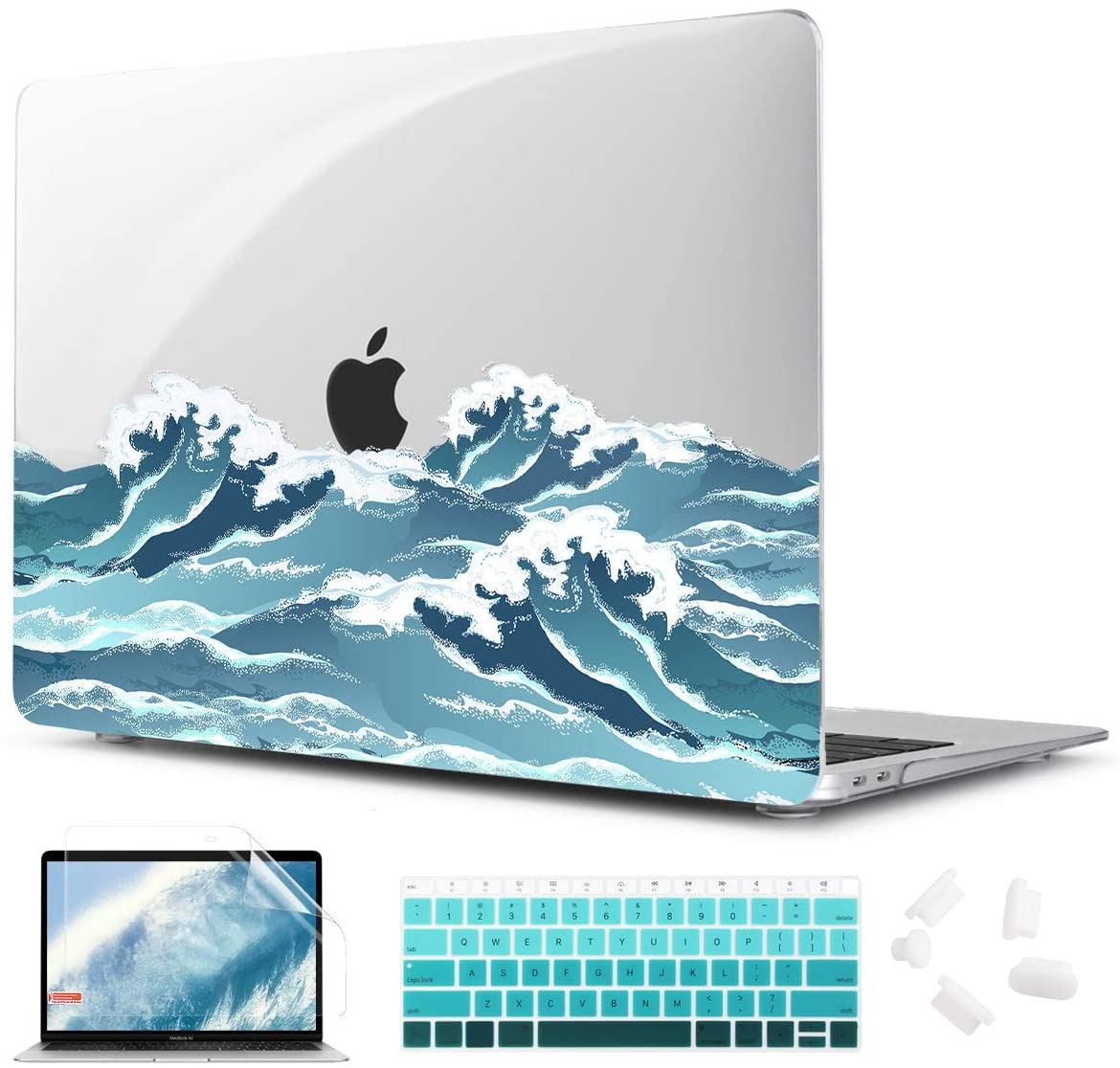 TwoL Transparent Print Hardshell Case