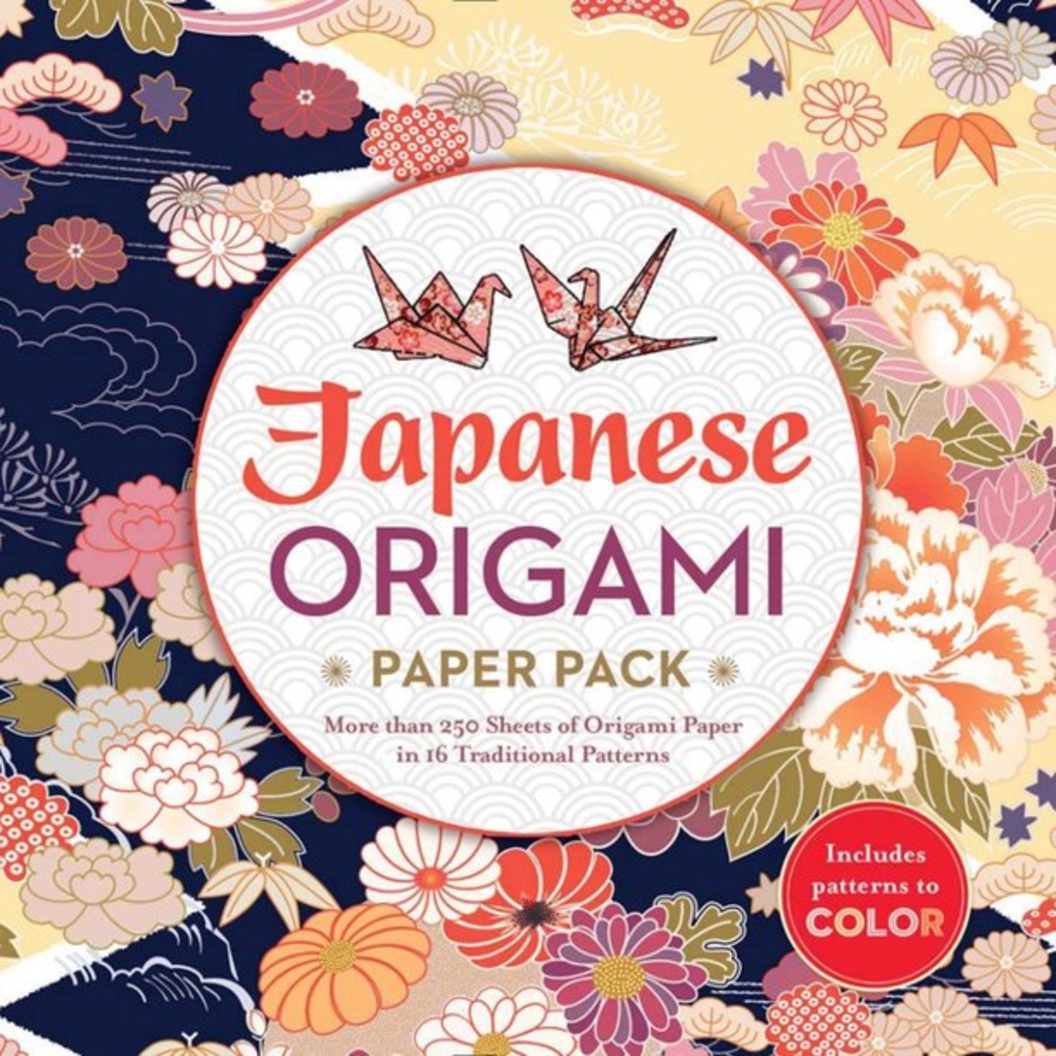 Origami Paper Set - 120 Sheets - Traditional Japanese Folding