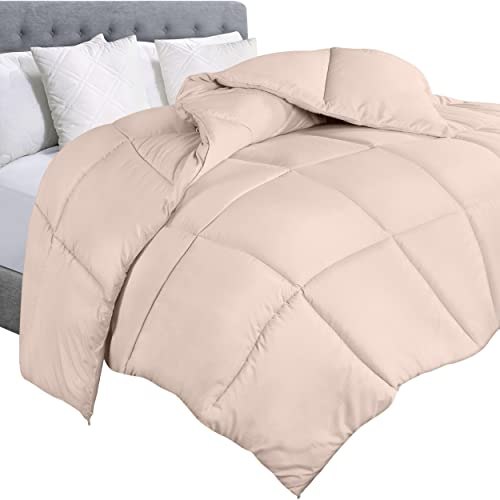 Utopia Bedding Ultra Plush Hypoallergenic, Siliconized fiberfill, Box  Stitched Alternative Comforter, Duvet Insert, Protects Against Dust Mites  and Allergens 