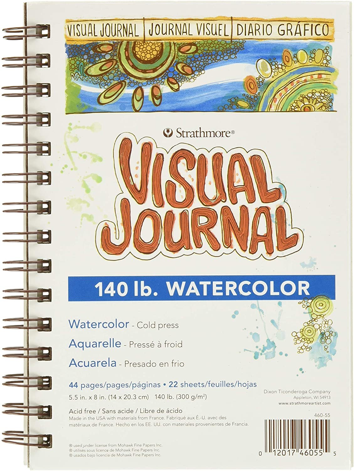 Strathmore 400 Series Visual Watercolour Journal