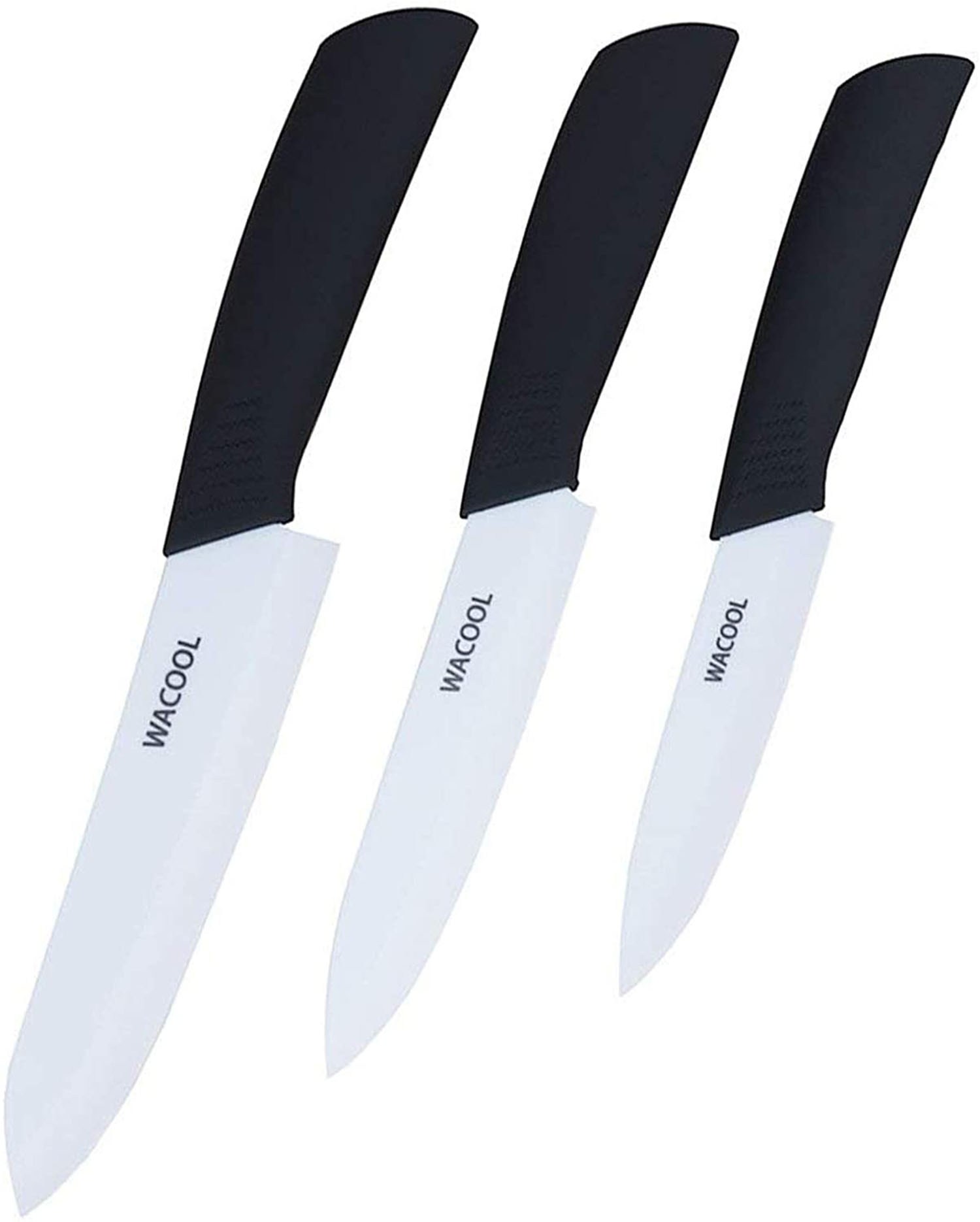 WACOOL Ceramic Knife Set, 3-Piece