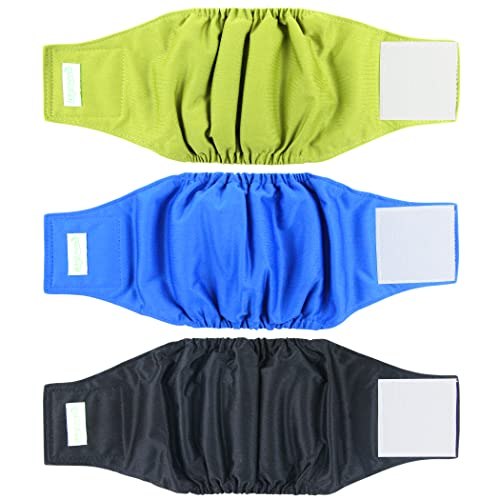 WeGreeCo Washable Male Dog Belly Wrap