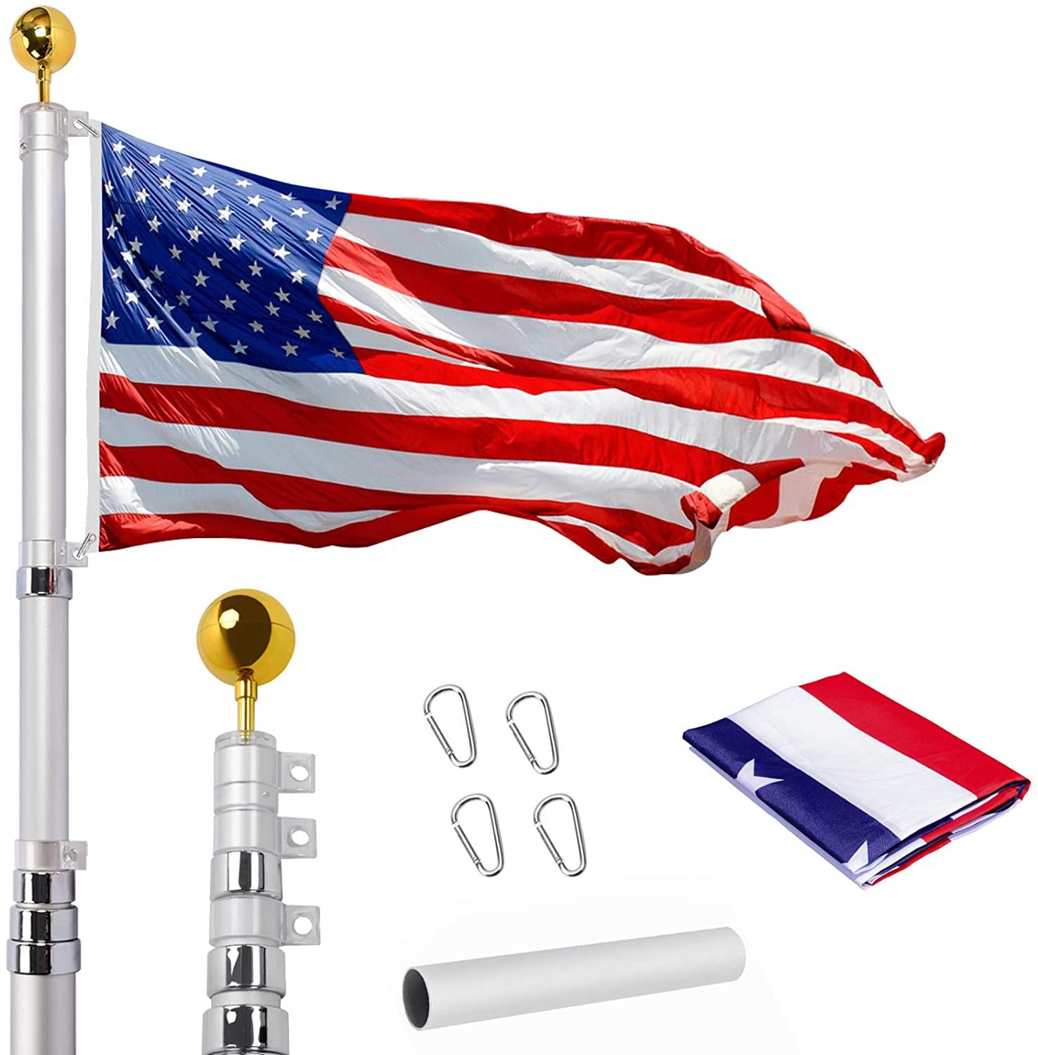 5 Best Flag Poles July 2021 Bestreviews