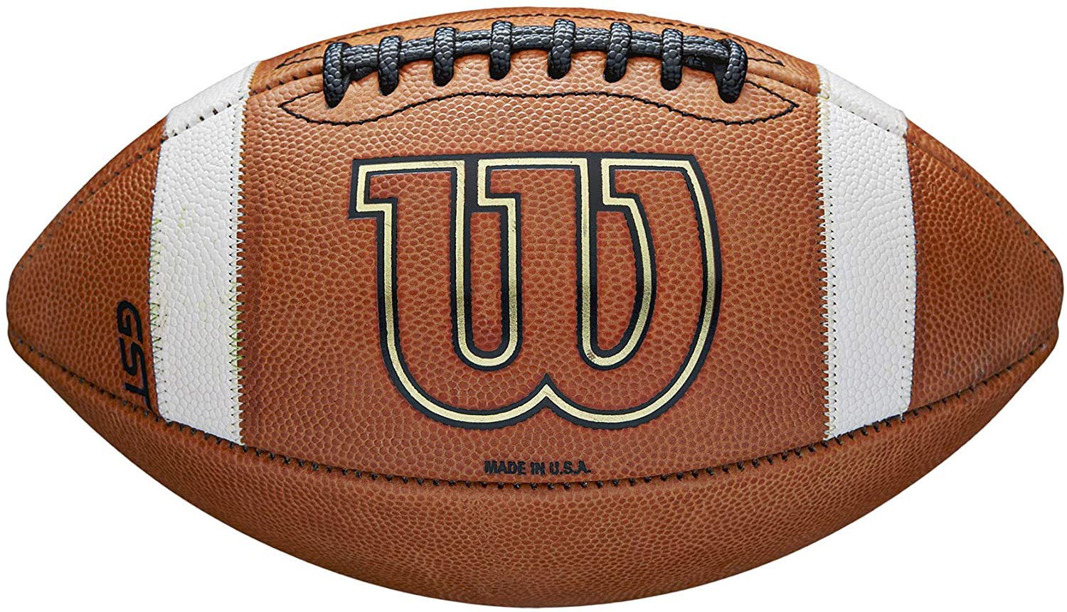 Wilson NFL Bin Ball Official American Football Ball Brown