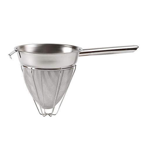 Winco Stainless Steel Reinforced Bouillon Strainer