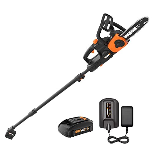 Worx WG323 20V Cordless Pole Chain Saw