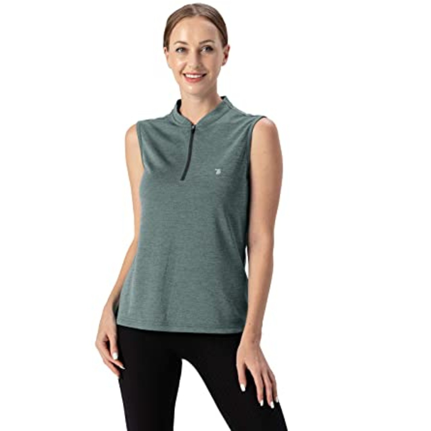 YSENTO Women&#039;s Zip Up Tennis Shirt