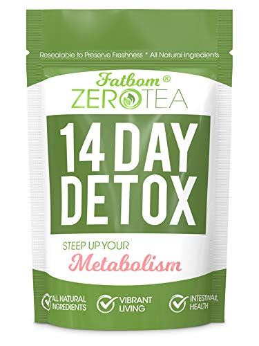 Zero Tea 14-Day Detox Tea, Weight Loss Tea, Teatox Herbal Tea For Cleanse