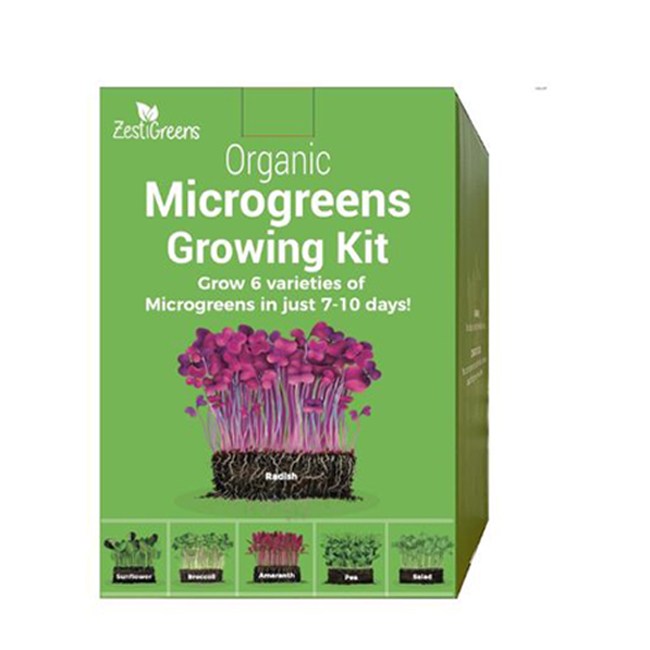 Zestigreens Complete Microgreens Growing Kit