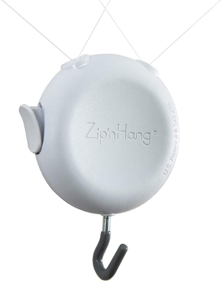 Zip &#039;n Hang Over The Door Hooks